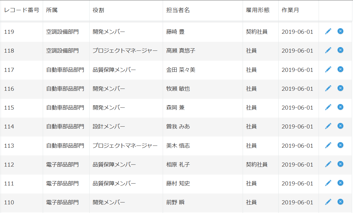 元データアプリ　一覧