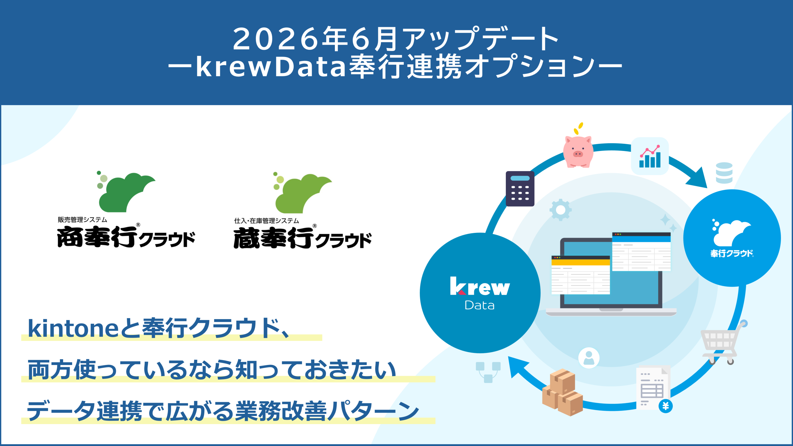 2026年6月アップデートブログ‐奉行連携オプション‐ - kintoneとAIで脱